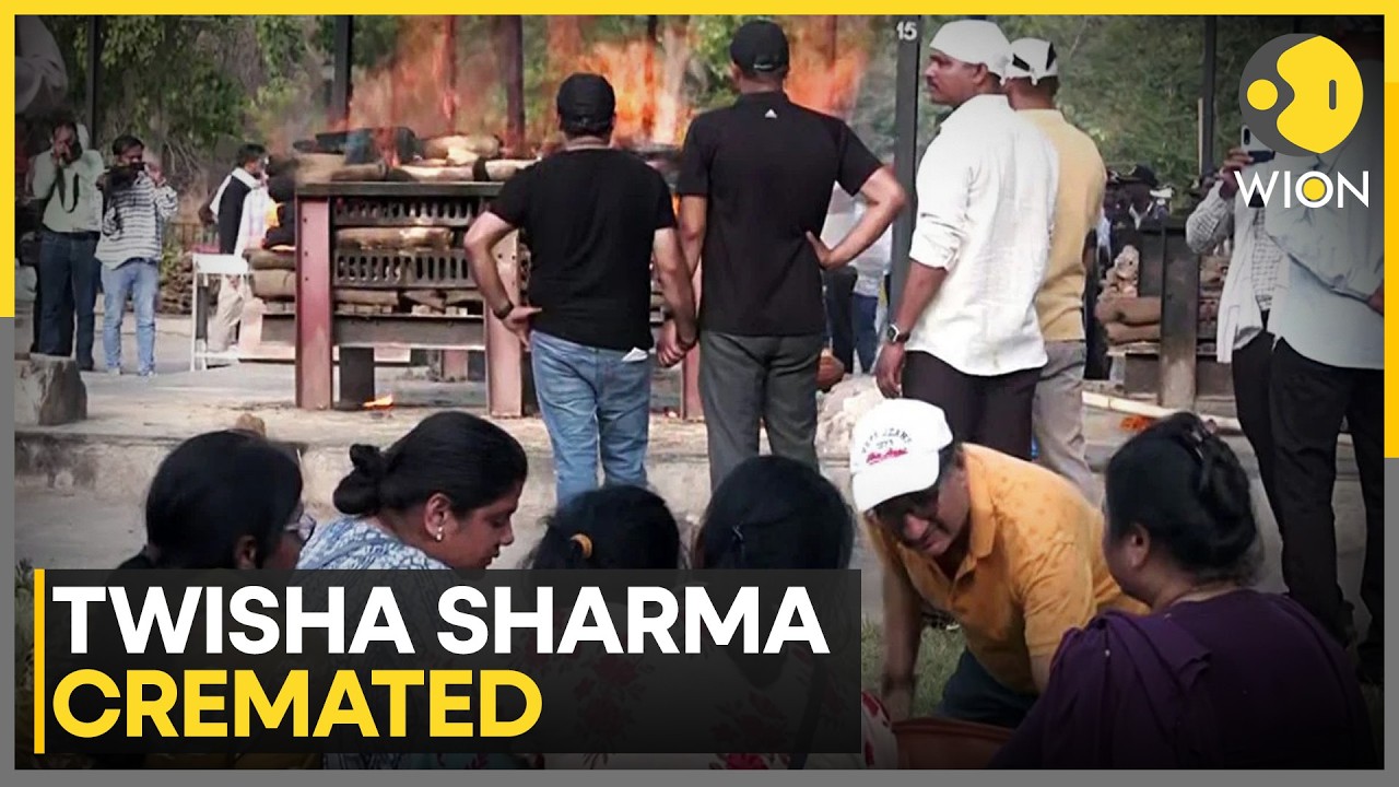 Twisha Sharma Cremated After Second Autopsy; Husband Sent to 7-Day Police Custody | WION News