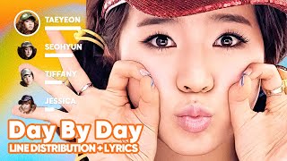 Girls&#39; Generation - Day By Day (좋은 일만 생각하기) (Line Distribution + Lyrics Karaoke) PATREON REQUESTED