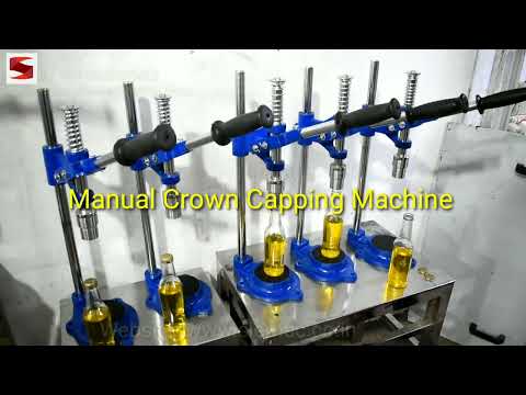 Manual Crown Capping Machine