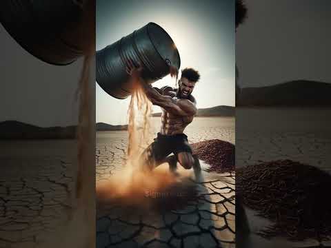 The man's body started burning after eating too much chilli - the dog helped #shorts #ai