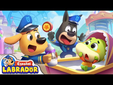 🔍Sheriff Labrador - La Policía Cuida del Bebé Gecko 🍼  | Videos para Niños | BabyBus en Español