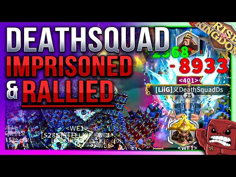 Deathsquad IMPRISONED & RALLIED - Chandra vs YSS - Rise of Kingdoms ROK Fleisch