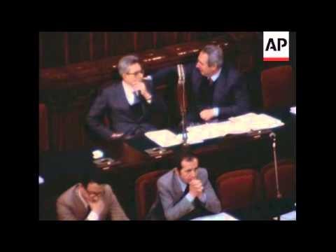 UNUSED 18 1 81 PRIME MINISTER FORLANI DEBATES TERRORISM