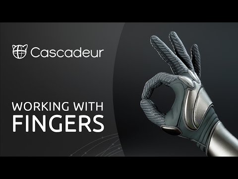 Posing Fingers in Cascadeur | AutoPosing for Fingers