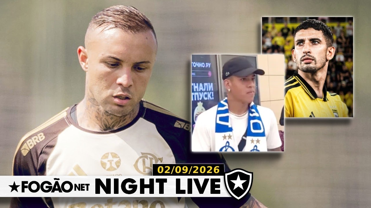 NIGHT LIVE | Cebolinha recusa proposta do Botafogo, Santi é anunciado na MLS e Matheus Martins volta
