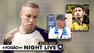 NIGHT LIVE: CEBOLINHA RECUSA PROPOSTA DO BOTAFOGO / SANTI É ANUNCIADO NA MLS E MATHEUS MARTINS VOLTA