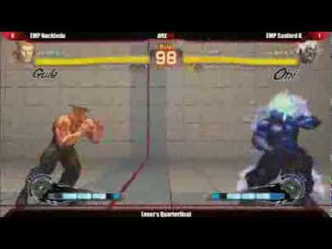 EMP| Nuckledu (Guile) vs EMP| Sanford Kelly (Oni) Apex 2014 AE Top 8 Losers Bracket