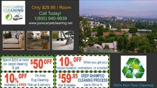 preview picture of video 'Carpet Cleaning Studio City  | Cleaner Company Services (PURE) Carpet, Furniture, Rug & Tile'