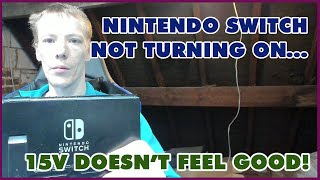 The Nintendo Switch Doesn't Like 15v Direct To The CPU! Diagnosing A DEAD CPU On The Nintendo Switch