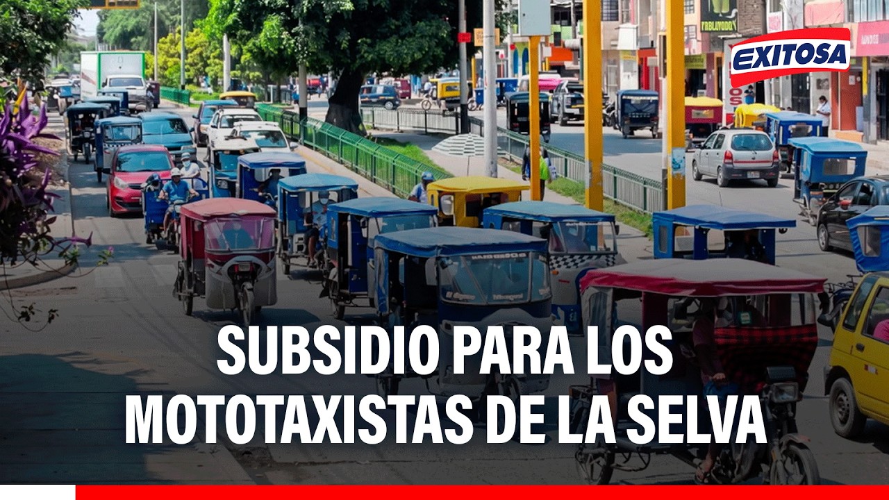 🔴🔵 Director de la Dirección de Transporte Vial dio detalles sobre el subsidio para mototaxistas