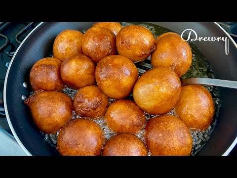 Flour Donuts with Powdered Milk