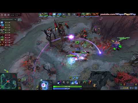 UNDER 4 MIN Helm of the Dominator on iO - REMEMBER WHEN DOTA WAS LIKE THIS? - Wisper Plays Wisp