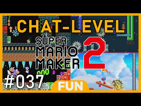 SUPER MARIO MAKER 2 💡 Chat-Level [Switch] [German] [#037] [Stream]