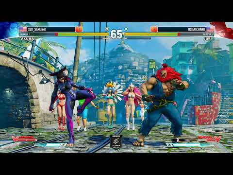 #PAXWEST #ELEAGUE #SFV TOP16 WR1 - XSK_Samurai (GKI) vs Hsien Chang (JUR)