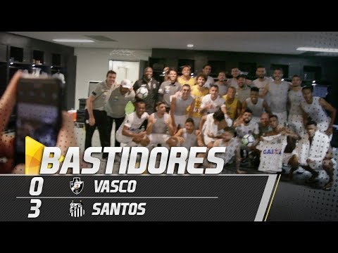Vasco 0 x 3 Santos | BASTIDORES | Brasileirão (01/09/18)