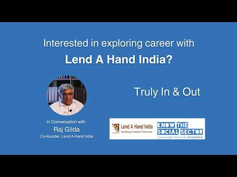 Lend A Hand India: Explore Career In Social Sector