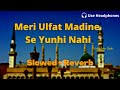 Meri Ulfat Madine Se Youn Hi Nahi [ Slowed + Reverb] By Hafiz Tahir Qadri  | Naat 2022