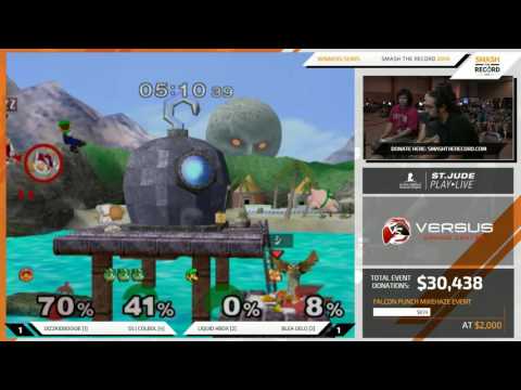 STR 2016 SSBM - Hungrybox & Blea Gelo Vs. Nintendude & Chillindude - Smash Melee Doubles WS