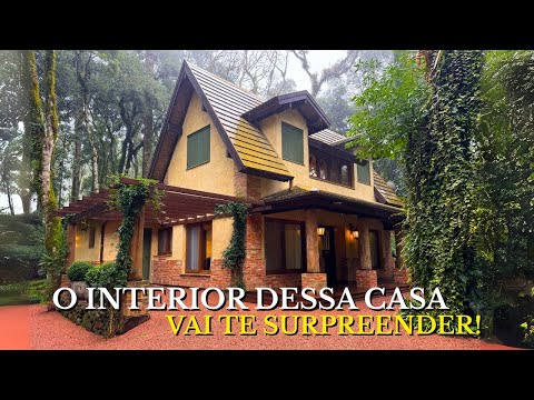 Mountain House for Sale in Gramado | A Fairytale-Inspired Home in the O Bosque Condominium!