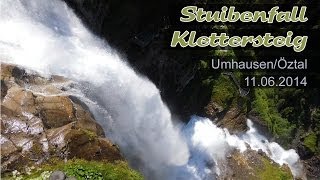 preview picture of video 'Spektakulärer Stuibenfall-Klettersteig in Umhausen / Ötztal / Österreich'