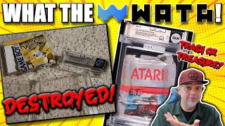 WHAT THE WATA! Graded SEALED Pokemon Yellow Destroyed & NEW Grading Garbage Service!