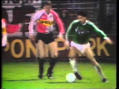 1987-1988 1988-01-15 speelronde 19 PEC Zwolle'82 - Feyenoord 1-1