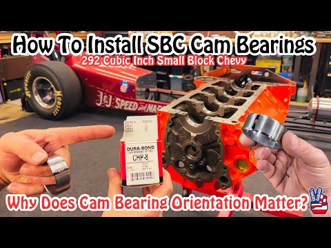 How To Install Cam Bearings in a Small Block Chevy and Why Bearing Orientation Matters #engine