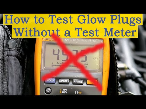 How to Test 12v Glow Plugs - Without a Test Meter