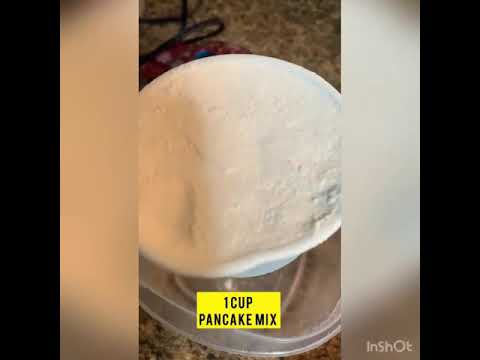 Easy quick waffle recipe using Dash mini waffle maker