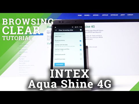 How to Clear Browser Data in INTEX Aqua Shine 4G – Delete Browsing Data