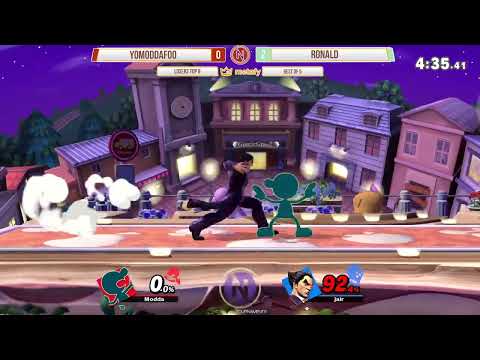 No Dice #50 Losers Top 8 - Ronald (Kazuya) Vs. YoModdaFoo (Mr. Game & Watch) - SSBU Tournament