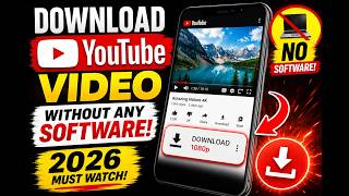 Download lagu Download YouTube video without any software 2026 must watch mp3