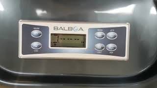 Balboa TP500 - Display Dashes