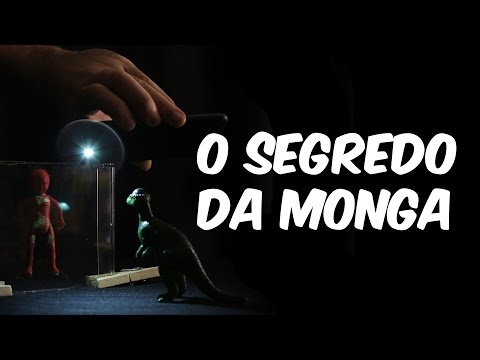 O SEGREDO do efeito MONGA (explicação do holograma caseiro)