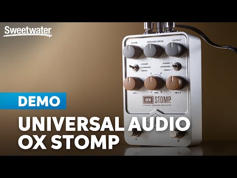 Universal Audio OX Stomp: Bring Dynamic Speaker Modeling Anywhere