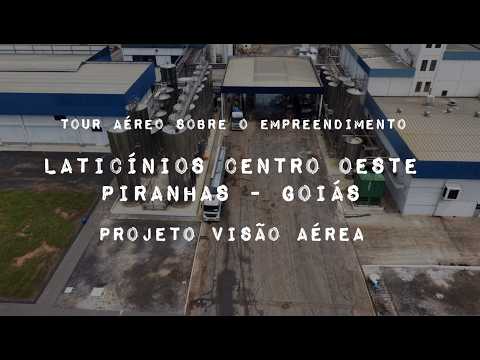 PIRANHAS GOIÁS, PROJETO VISÃO AÉREA - LATICÍNIOS CENTRO OESTE.
