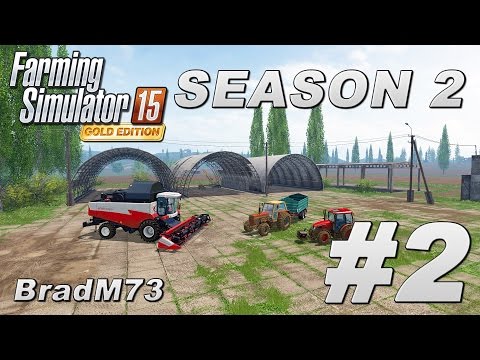 Farming Simulator 15 - Season 2 - GOLD EDITION - Ep 2 - Farming Begins!!