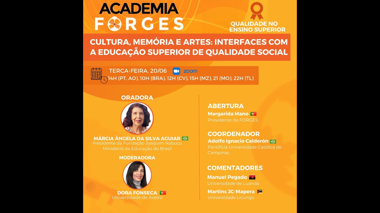 CULTURA, MEMÓRIA E ARTES: INTERFACES COM A EDUCAÇÃO SUPERIOR DE QUALIDADE SOCIAL