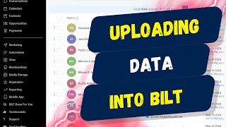 Real Estate Investing - Upload & Mapping Data | BILT 2.1 Patch