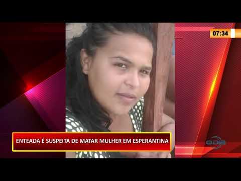 Polícia Militar prende mulher suspeita de esfaquear madrasta em Esperantina 08 01 2021