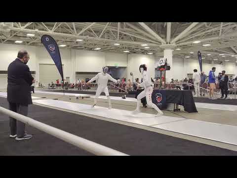 Summer Nationals 2022 SME - L32 - Ian Sanders USA v Nicholas Zhang CAN Larry He