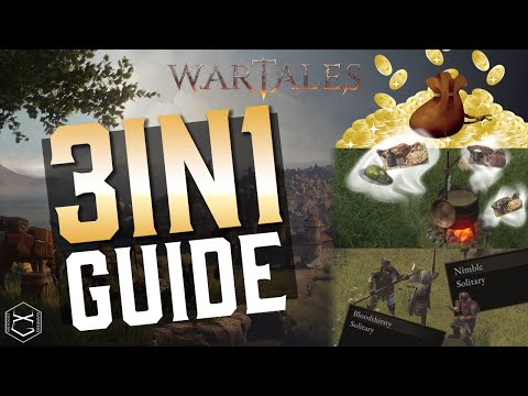 Trading, Recruiting/Training & Getting the best foods | 3 in 1 | Wartales 1.0 Guide/Walkthrough