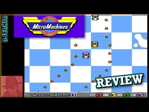 AMIGA : Micro Machines - with Commentary !!
