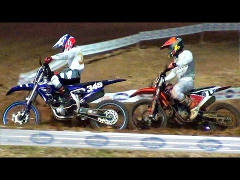 Disputa, tombos e bons pegas na Corrida de Velocross noturno Copa Canelinha VX2 Importadas