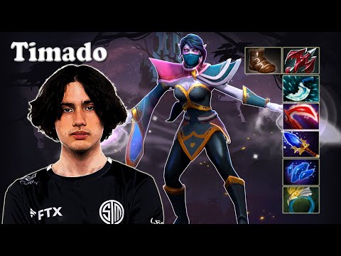 Timado - Templar Assassin Safelane with Somnus Ember Spirit | Dota 2 7.31d Gameplay