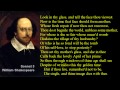 Sonnet 3 ~ William Shakespeare ~ with text 