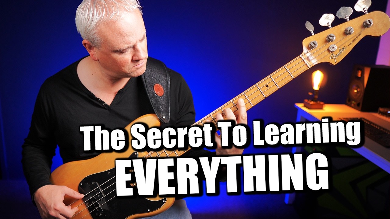 The Secret To Learning ANY Bass Line (One Bar At A Time)