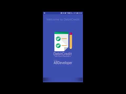 Debit Credit Video