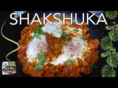 Shakshuka Recipe! Middle-Eastern’s famous breakfast! #shakshuka #cookingwithsam