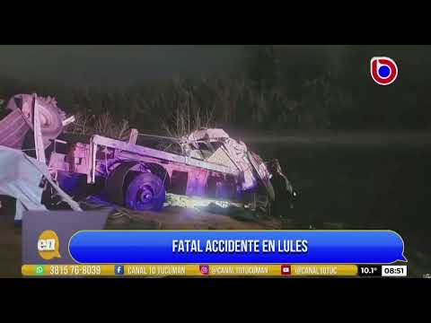 Vuelco fatal en la autopista Tucumán-Famaillá